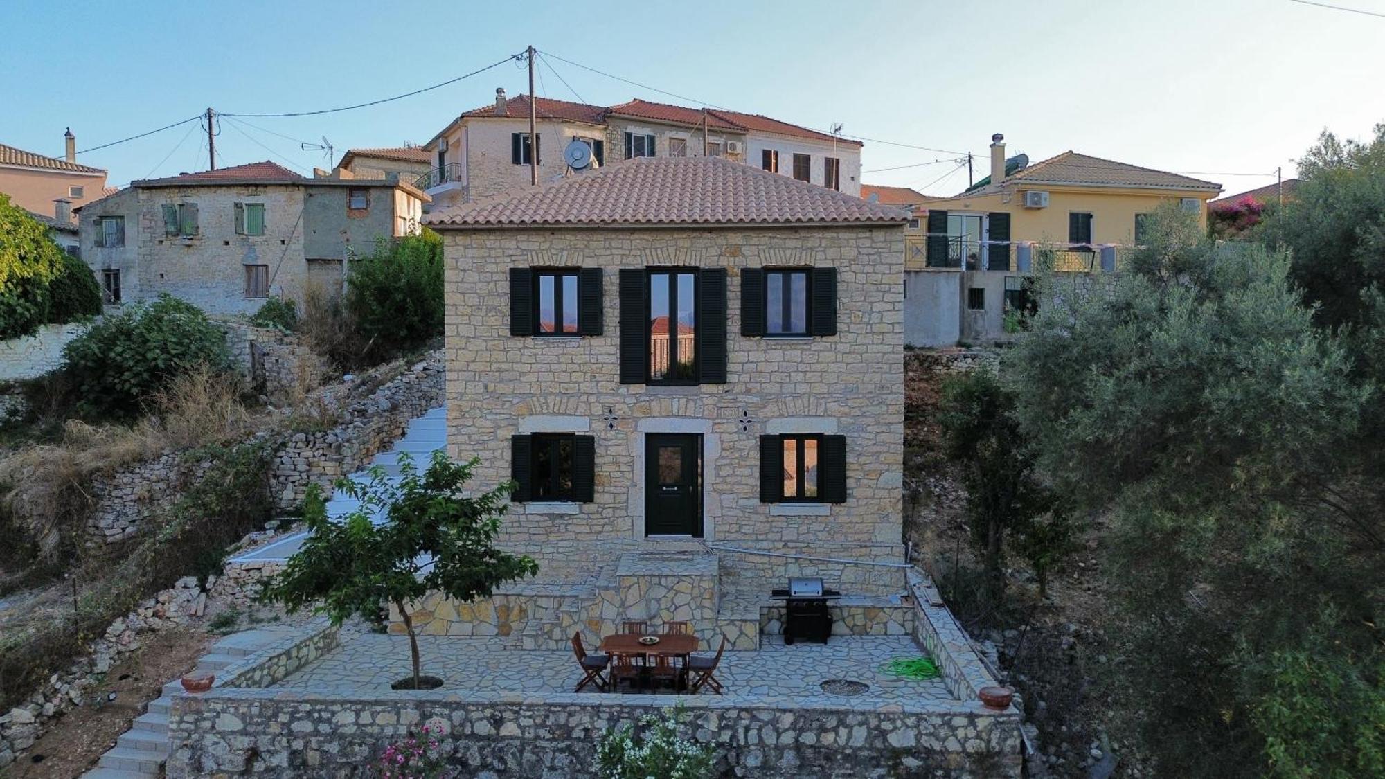 Chrysavgi Stone House Villa Katomerion Luaran gambar
